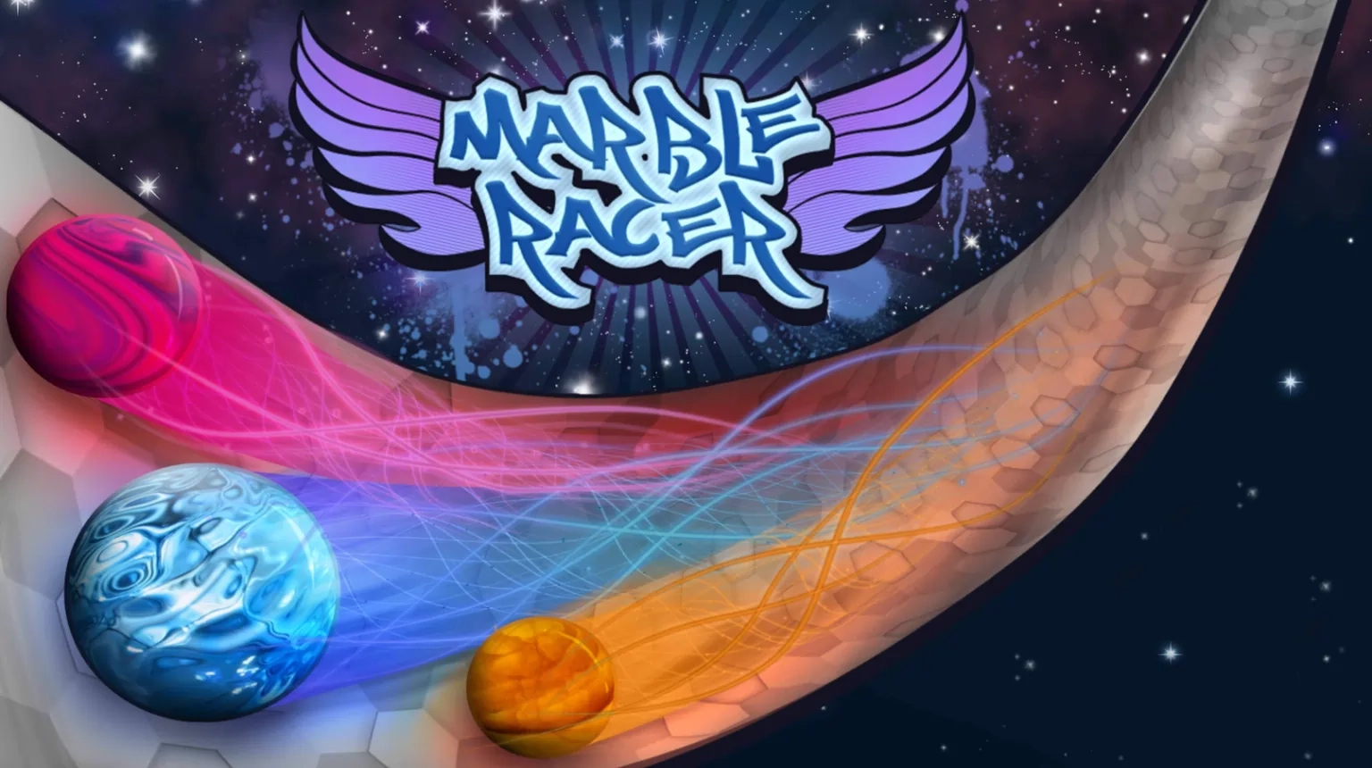 Marble Racer: Corrida de bolinhas de gude com um extra